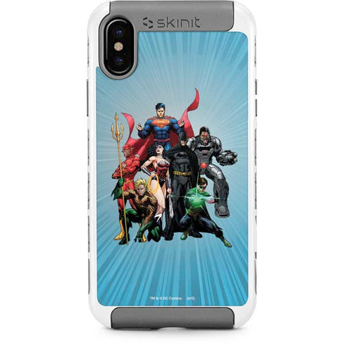 Justice League Heroes Stance 1 iPhone Cases