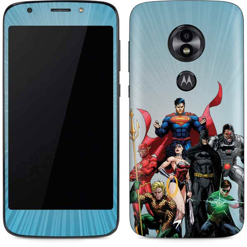 Justice League Heroes Stance 1 Moto E5 Play Skin