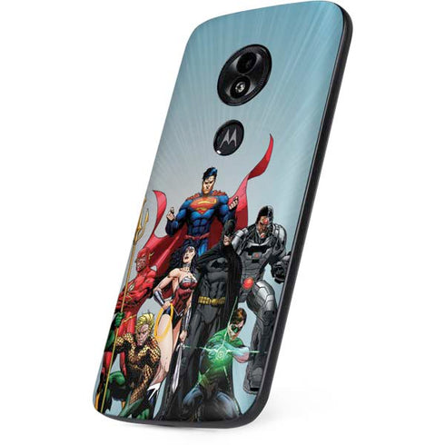 Justice League Heroes Stance 1 Moto E5 Play Skin