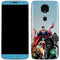 Justice League Heroes Stance 1 Moto E5 Plus Skin