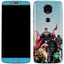 Justice League Heroes Stance 1 Moto E5 Plus Skin