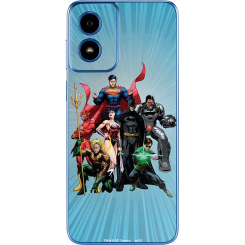 Justice League Heroes Stance 1 Moto G Play 4G (2024) Skin
