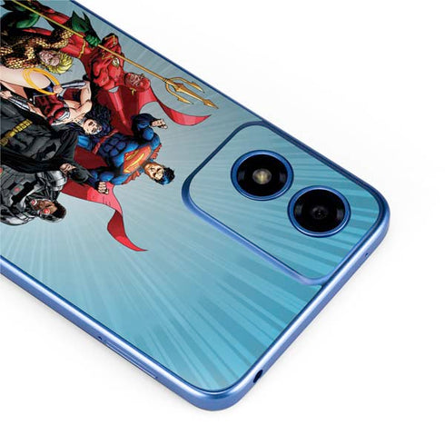 Justice League Heroes Stance 1 Moto G Play 4G (2024) Skin