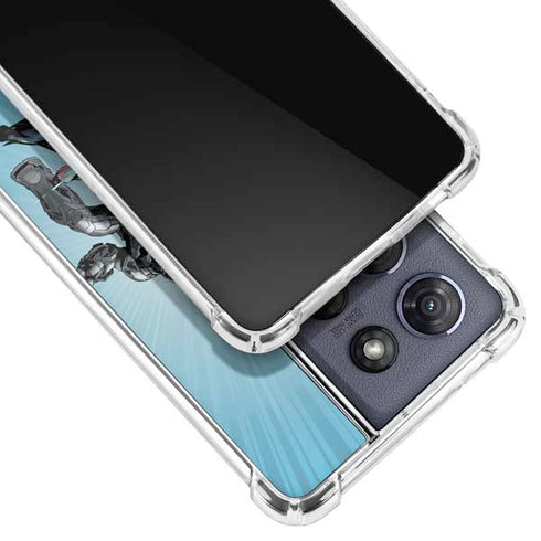 Justice League Heroes Stance 1 Moto G Play 5G (2025) Clear Case