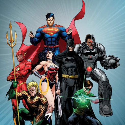 Justice League Heroes Stance 1 Moto G6 Skin