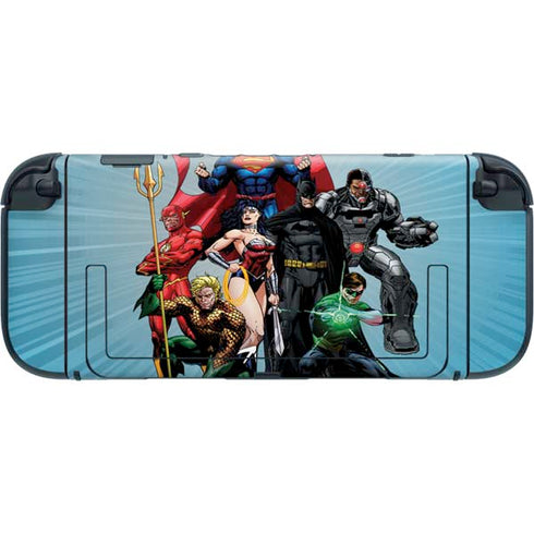 Justice League Heroes Stance 1 Nintendo Switch 2 (2025) with Joy-Con Skin