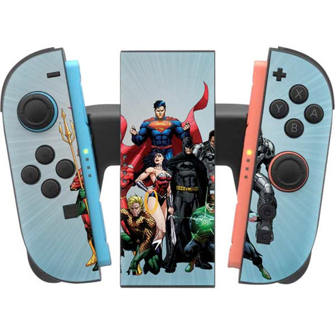 Justice League Heroes Stance 1 Nintendo Switch 2 (2025) Joy-Con Controller Skin