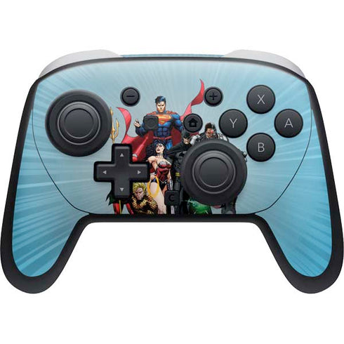 Justice League Heroes Stance 1 Nintendo Skins