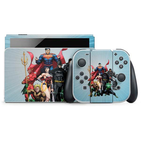 Justice League Heroes Stance 1 Nintendo Skins