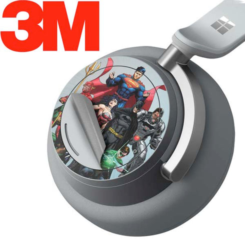 Justice League Heroes Stance 1 Surface Headphones Skin