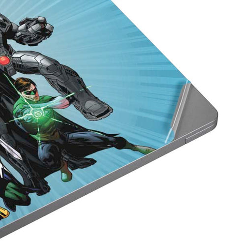 Justice League Heroes Stance 1 Laptop Skins