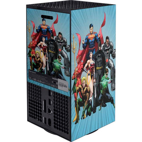 Justice League Heroes Stance 1 XBox Series X Digital Edition Bundle Skin