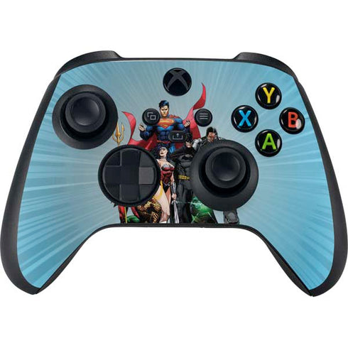 Justice League Heroes Stance 1 XBox Series X Digital Edition Bundle Skin