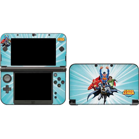Justice League Team Power Up 3DS XL 2015 Skin