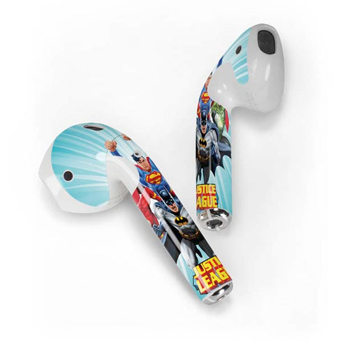 Justice League Team Power Up Apple AirPods Skin