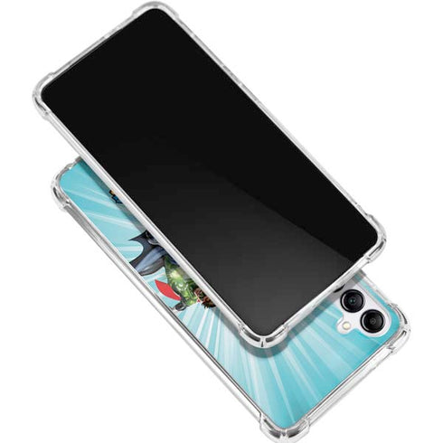 Justice League Team Power Up Galaxy A16 5G Clear Case