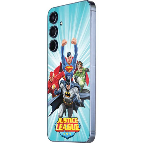 Justice League Team Power Up Galaxy A35 5G Skin
