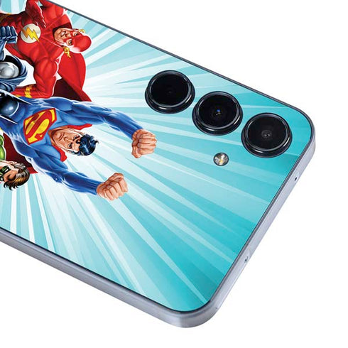 Justice League Team Power Up Galaxy A35 5G Skin