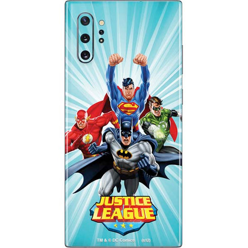 Justice League Team Power Up Galaxy Note 10 Plus Skin