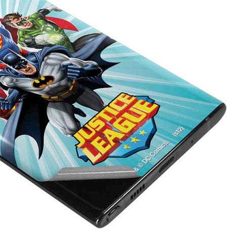 Justice League Team Power Up Galaxy Note 10 Plus Skin