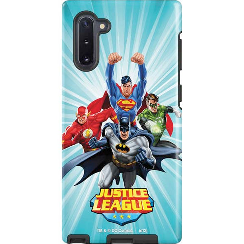 Justice League Team Power Up Galaxy Cases
