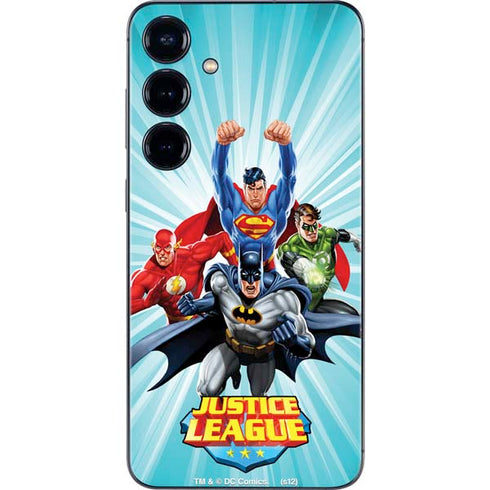 Justice League Team Power Up Galaxy S25 Skin