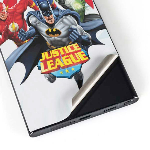 Justice League Team Power Up Galaxy S25 Ultra Skin