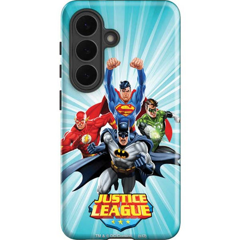 Justice League Team Power Up Galaxy S26 Impact Case