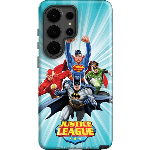 Justice League Team Power Up Galaxy S26 Ultra Impact Case