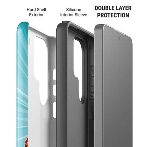 Justice League Team Power Up Galaxy S26 Ultra Impact Case