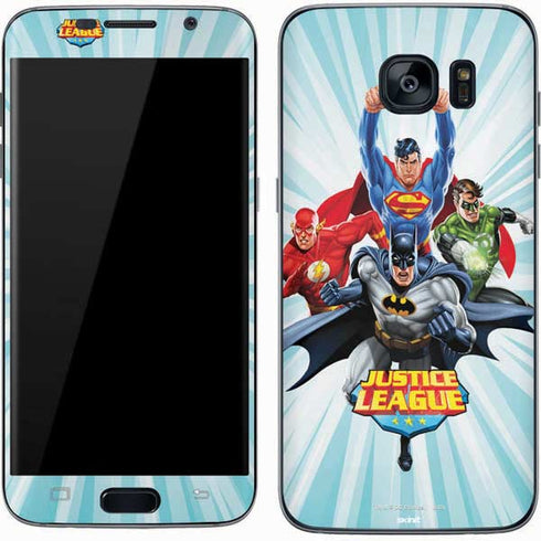 Justice League Team Power Up Galaxy S7 Skin