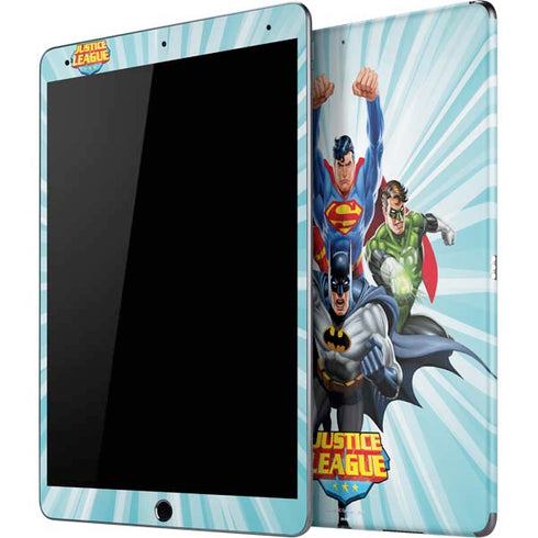 Justice League Team Power Up iPad Skins