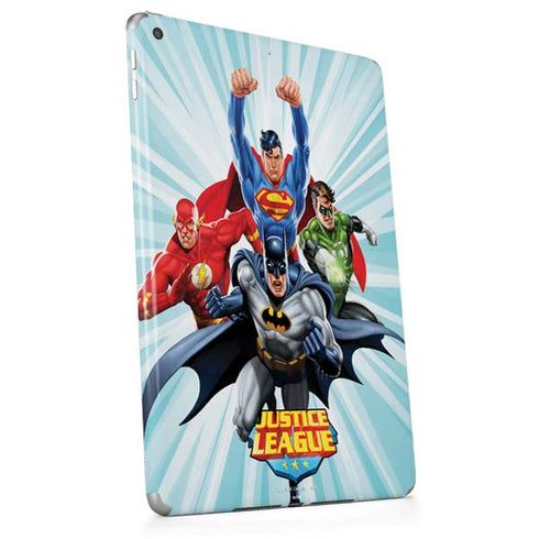Justice League Team Power Up Apple iPad Skin