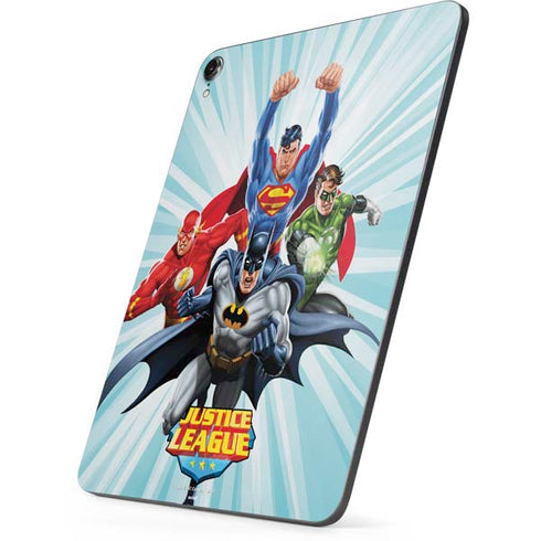 Justice League Team Power Up Apple iPad Pro Skin