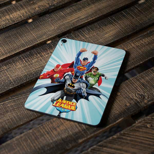 Justice League Team Power Up Apple iPad Pro Skin
