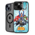 Justice League Team Power Up iPhone 14 Plus Kickstand Case