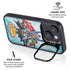 Justice League Team Power Up iPhone 14 Plus Kickstand Case