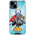 Justice League Team Power Up iPhone 15 Clear Case