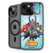 Justice League Team Power Up iPhone 15 Kickstand Case