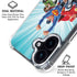 Justice League Team Power Up iPhone 16 Clear Case