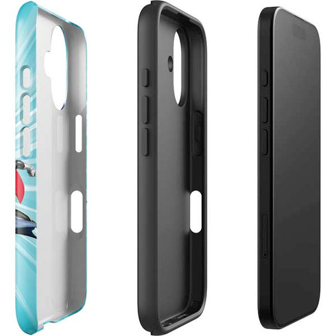 Justice League Team Power Up iPhone 16 Plus Impact Case