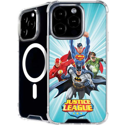 Justice League Team Power Up iPhone 16 Pro MagSafe Case