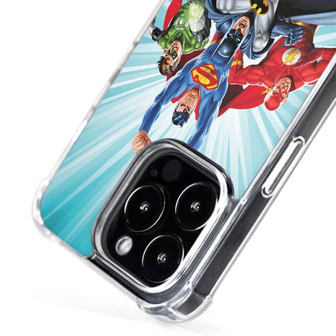 Justice League Team Power Up iPhone 16 Pro MagSafe Case