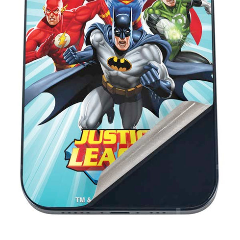 Justice League Team Power Up iPhone 16 Skin