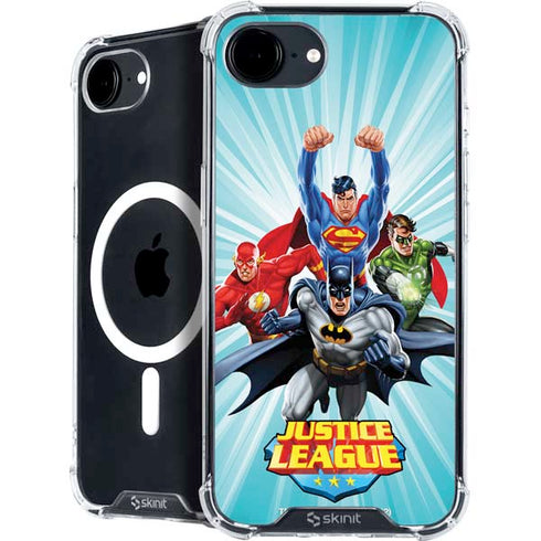 Justice League Team Power Up iPhone 16e MagSafe Case