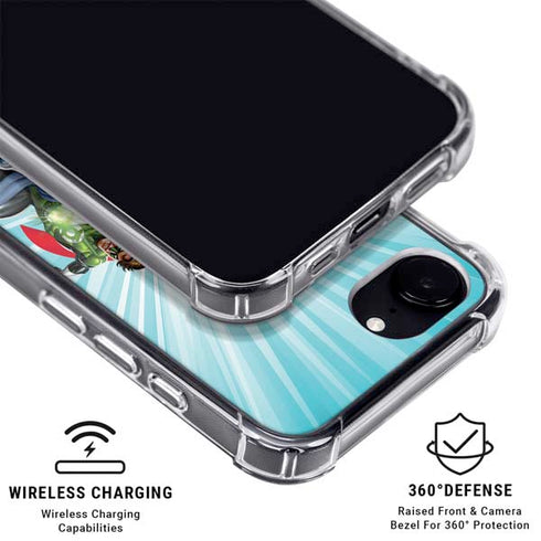 Justice League Team Power Up iPhone 16e MagSafe Case