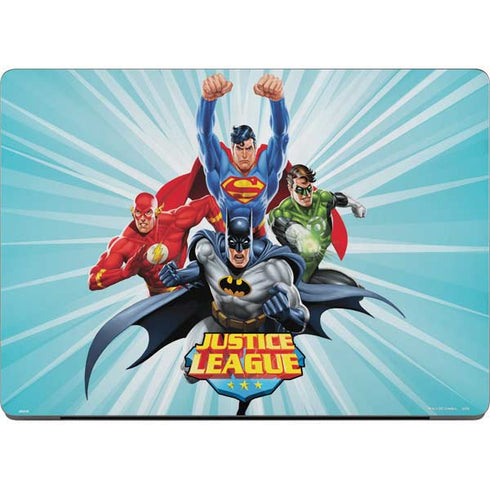 Justice League Team Power Up Apple MacBook Pro 14-inch Skin