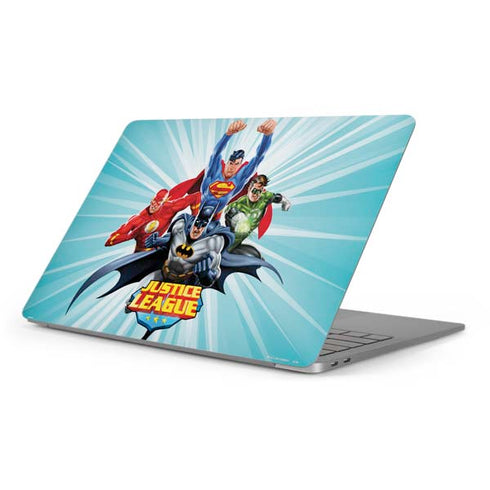 Justice League Team Power Up Apple MacBook Pro 16-inch Skin