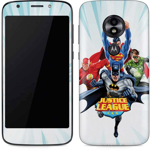 Justice League Team Power Up Moto E5 Play Skin