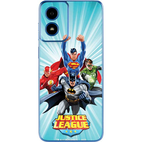 Justice League Team Power Up Moto G Play 4G (2024) Skin